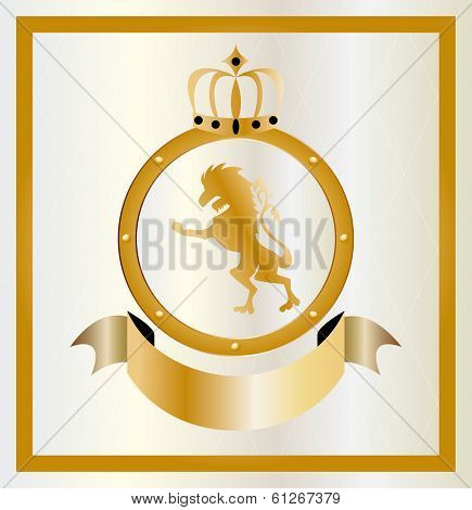 Emblem of gold
