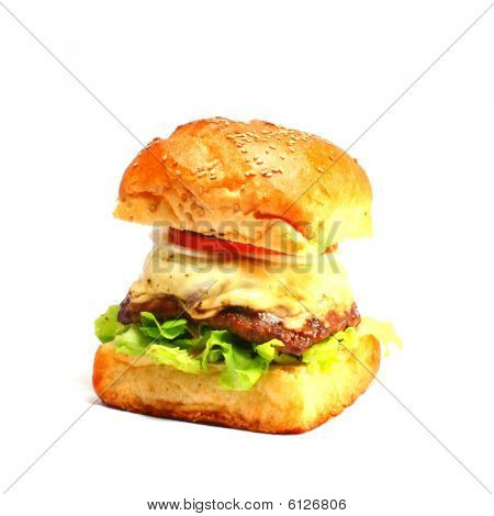 Hambúrguer quadrado