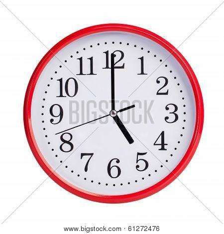 Exactly Five On Round Clock Face