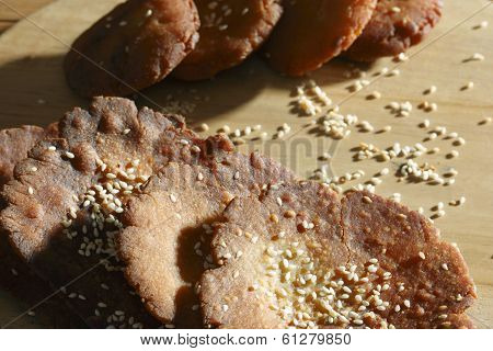 Ariselu - a South Indian sweet dish Andhra