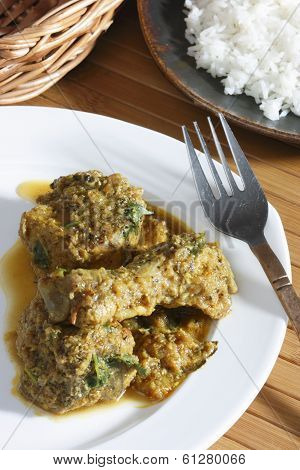 Chicken Pulusu or Gravy from India