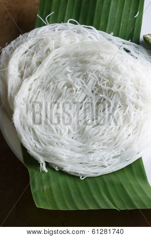Idiyappam - String hoppers from Kerala, India