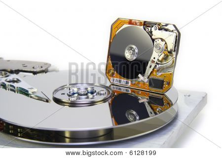 Festplatten mit Durchmesser von Platten 3.5 und 1 Zoll