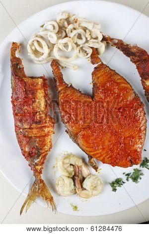 Seafood Platter from Goa, India