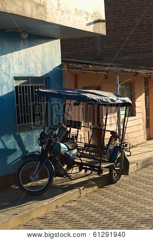 Mototaxi in Mancora, Peru