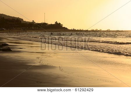 Beach of Mancora, Peru