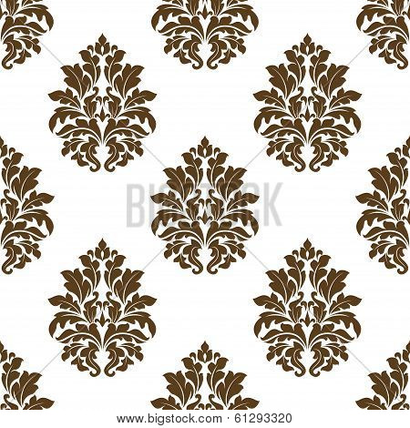 Damask style arabesque pattern