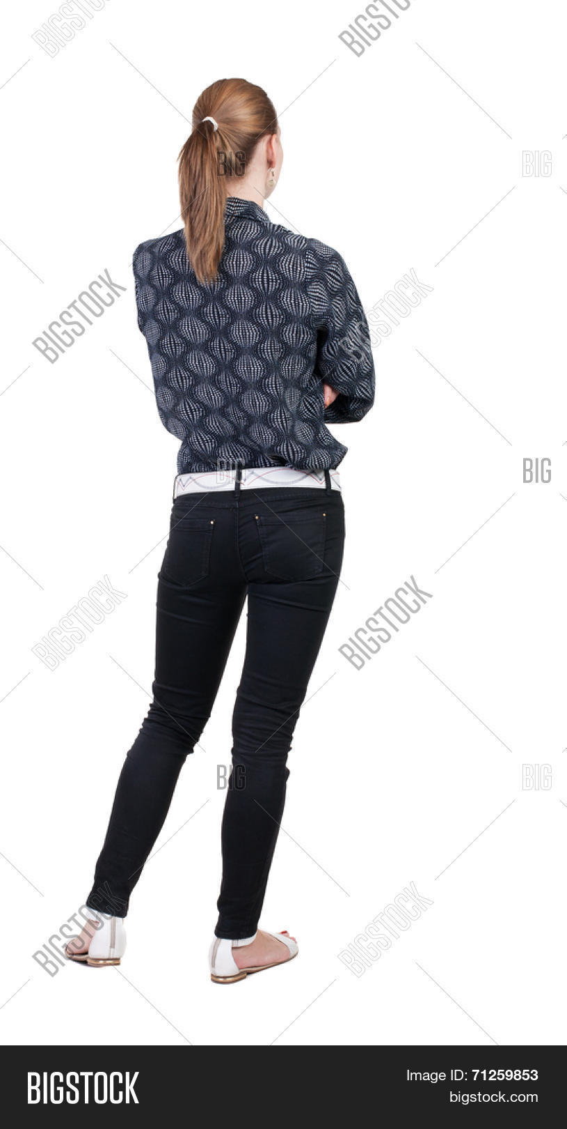 First Back View Back View 图片和照片(免费试用) | Bigstock