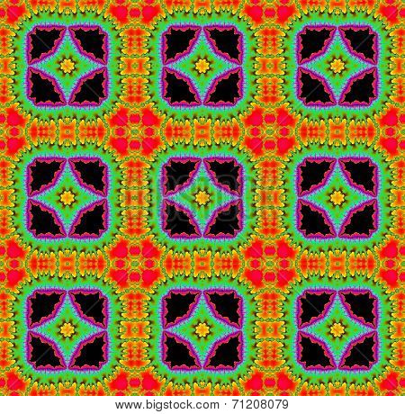 Seamless fractal pattern