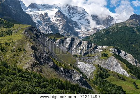 Meije Glacier Near La Grave (france)