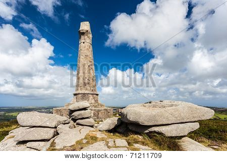 Carn Brea Monument Cornwall