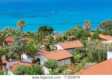 Coast near the town of Capo Vaticano region Calabria - Italy
