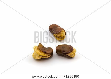Fried Vicia Faba Bean.