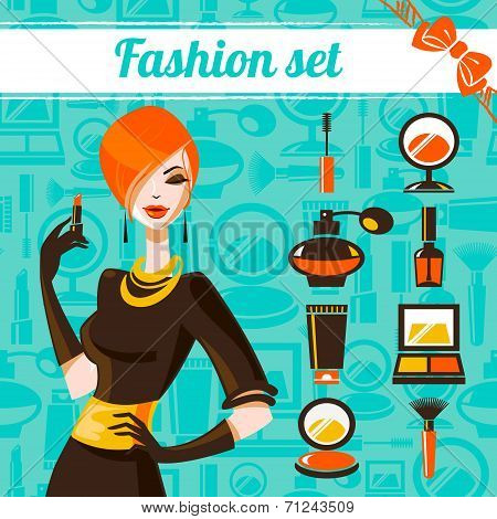 Fashion woman set