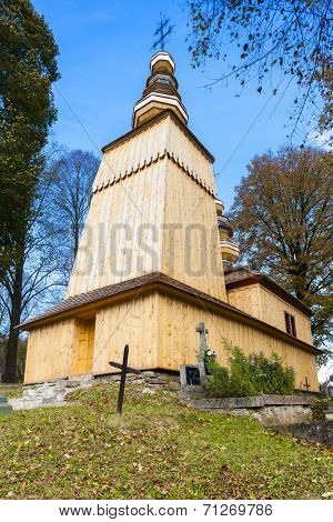 wooden church, Hunkovce, Slovakia
