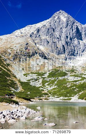 Lomnicky Peak and Skalnate Tarn, Vysoke Tatry (High Tatras), Slovakia