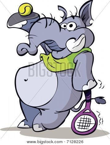 Tennis elephant
