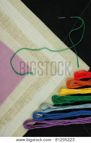 Set For Cross Stitch.