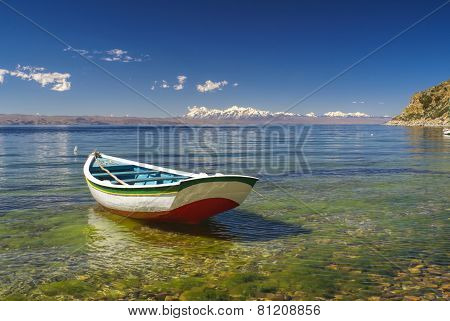 Boat On Titicaca