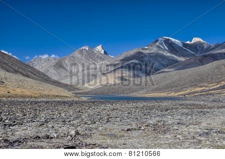 Lake In Tajikistan