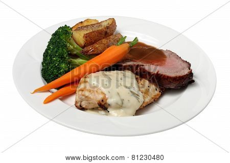 Chicken And Beef