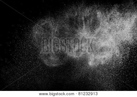 abstract splashes of water