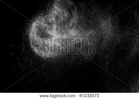 abstract splashes of water