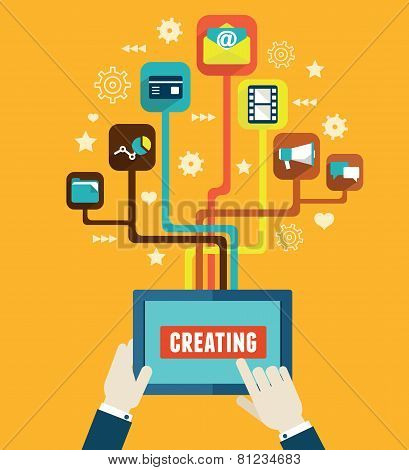 Optimization And Creating Applications For Mobile Devices