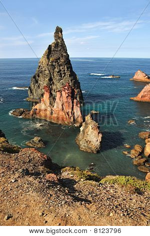 East zuidkust van Madeira island - Ponta de Sao Luiz