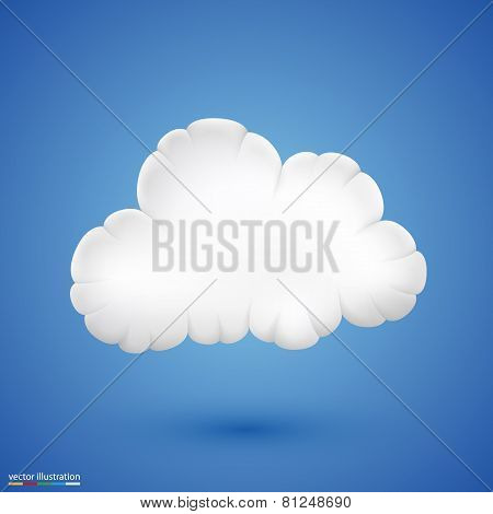 Cloud. Vector