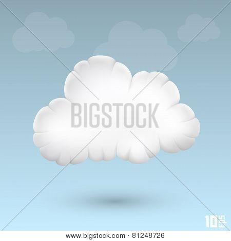 Cloud. Vector