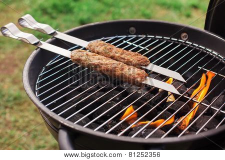 Summer BBQ  grilled kebap