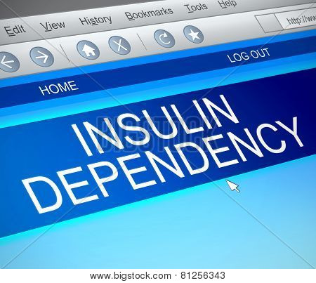 Insulin Dependency Concept.
