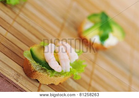 Sandwich  With Shrimps