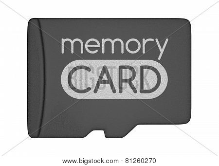 MicroSD memory card.