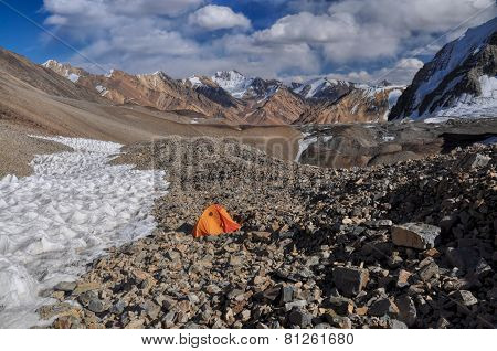 Camping In Pamir