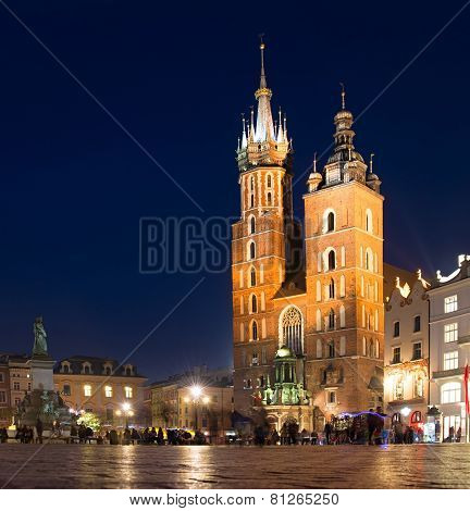 Krakow Main Market Square