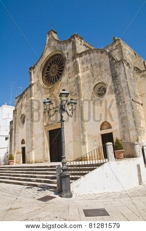 Mother Church of Laterza. Puglia. Southern Italy.