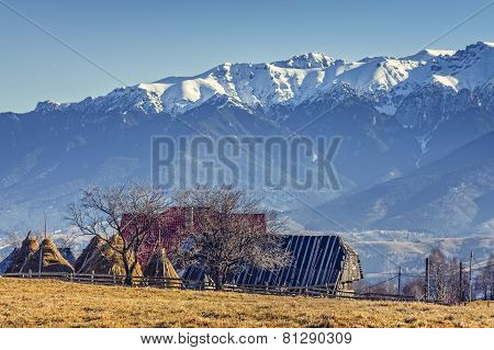 Alpine Rural Landscape