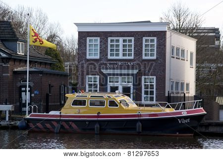 Provincie Zuid Holland Boat
