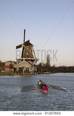 Salamander Met Roeiers