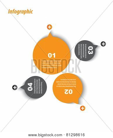 Infographic design template.