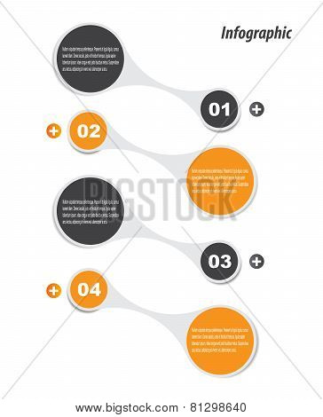 Infographic design template.