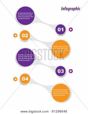 Infographic design template.