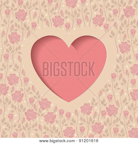 Heart And Roses