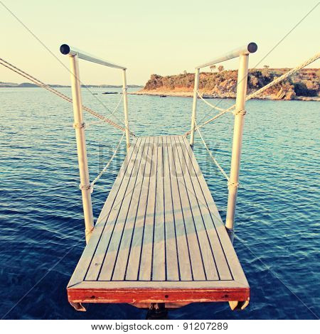 Gangplank Of The Sailboat