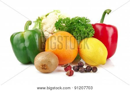 Group Of Nutrients Full Of Vitamin C