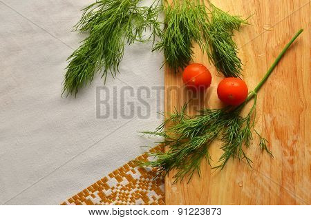 Two Cherry Tomatoes