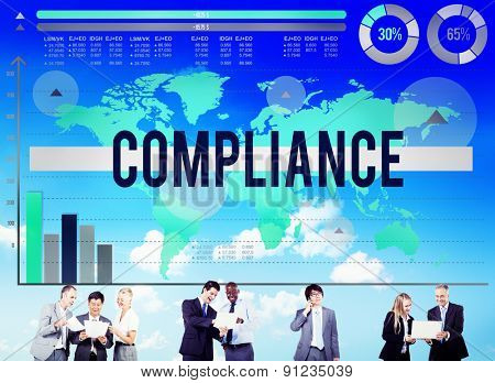 Compliance Agreement Acceptance Strategy Business Concept