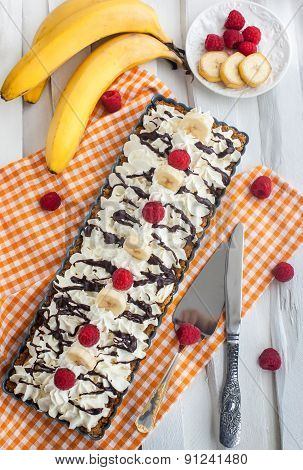 Banoffee Pie (banana And Toffee Tart)